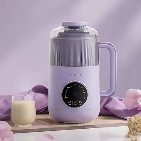 Automatic Soy Milk Maker Mini Blender Silent Low Noise Multifunction Juicer Rice Cooker with Keep Wa