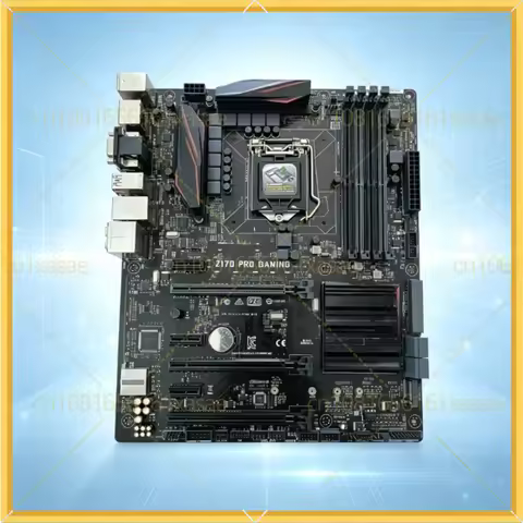 For ASUS Z170 PRO GAMING LGA1151 ATX Motherboard Z170 DDR4 Support 6th 7th Gen Intel CPU