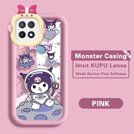 （Lokal Ready)Hontinga Case Casing Ponsel Untuk hp OPPO A15 A15S Casing Terbaru Kartun Imut Astronot 