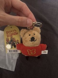 [Quokka in School] Dinotaeng Flat Fur Keyring 角色公仔鎖匙扣 Quokka款