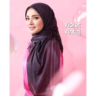 Violet Vintaj - Tudung Fazura Cheritera Warna Pink Label