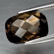 BIG Natural Smoky Quartz Gem ( VVS ) 8.01ct, Brazil