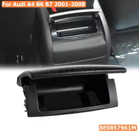 Rear Ashtray Tobacco Jar Cover Cap 8E0857961M For Audi A4 B6 B7 2001-2008 Car Center Console Ashtray