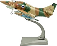 TANG DYNASTY(TM) 1:72 A-4M Skyhawk Attack Fighter Metal Plane Model,Israeli Air Force, Military Airplane Model,Diecast Plane,for Collecting and Gift