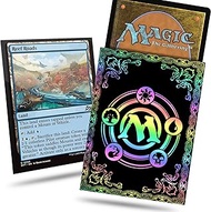 MTG Card Sleeves, Textured Back Art Sleeve, MTG Sleeves Matte Back Finish, 66x92mm Card Sleeve for B