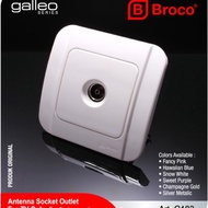 TV Socket IB Built-inBroco, Galleo G183-55S Antenna Socket