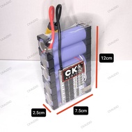 แบต5S 21V แบตลิเธี่ยมไอออน แถมที่ชาร์จ แบต1มือ ความจุแท้ BMS active balance100A หุ้มฟิล์มพร้อมใช้งาน