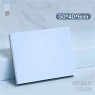 【The one】加大加厚雙層高彈止滑TPE超慢跑墊60mm(藍灰)