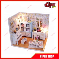 Dollhouse Model M011 - Entertainment Room - Assembly