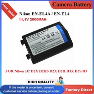 Nikon EN-EL4A Battery for Nikon D2, D2X, D2H, D2HS, D3, D3X, D3S, EN-EL4 Battery