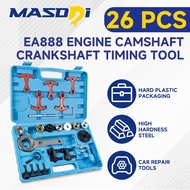 Masdsi 26pcs EA888 Camshaft Crankshaft Engine Timing Tool Kit，Compatible with Audi VW EA888
