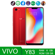 มือถือVivo Y83 (Ram 6GB Rom 128GB) Android 8.1 หน้าจอ HD 6.22 นิ้ว รับประกัน 1 ปี(ติดฟิล์มกระจกให้ฟรี)
