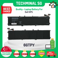 TECHMINAL - 6GTPY Battery Replacement for Dell XPS 15 9000 7590 Precision 5000 M5500 Series 5XJ28 5D