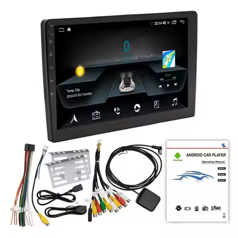 A13Z-Car 10.1 Inch Bluetooth Portable Screen GPS Navigation Display Wireless Carplay Android Auto MP