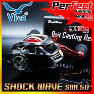 รอกหยดน้ำวีว่า VIVA SHOCK WAVE SWR50/SWL50 (มีทั้งหมุนซ้ายและหมุนขวา)