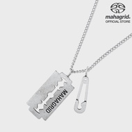 [MAHAGRID] Blade Safety Pin Necklace_Unisex_Korean style