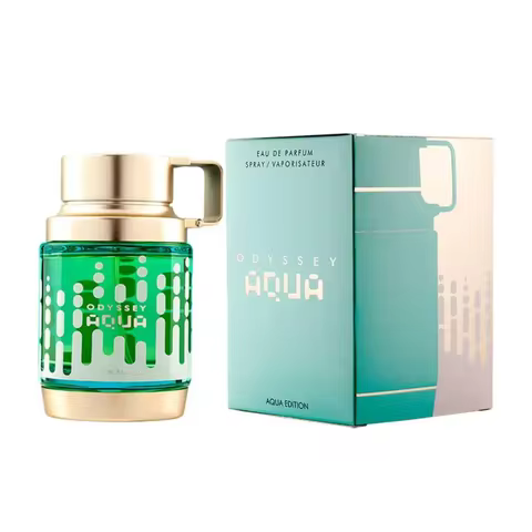 Armaf Odyssey Aqua EDP 100ml (3.4 fl oz), Fresh Aquatic Citrus Fragrance for Men, Aqua Edition