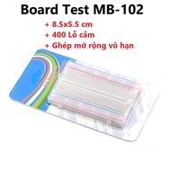 Breadboard MB-102 400 Holes 8.5x5.5x1cm (Test Board, component plug, test Board, test circuit Board 