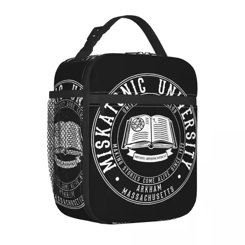 Call Of Cthulhu Miskatonic University Book Club Thermal Insulated Lunch Bags Lovecraft Lunch Contain