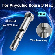 HB Upgrade for Anycubic Kobra 3 Max Nozzle Without PTFE Tube 0.6 0.4 0.8 Nozzles Titanium Alloy Heat