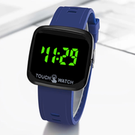 Jam Tangan Pria Wanita Sport Chrono Korea Fashion Quartz Silikon Rubber Analog Watch