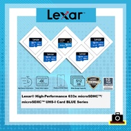 Lexar Micro SD High-Performance 633x UHS-I microSDHC Memory Card 32GB/64GB/128GB/256GB/512GB