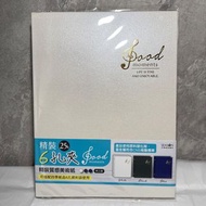 (台灣直送) 台灣製造 四季紙品禮品 珍珠白 音樂符號 音符封面 25K 精裝6孔夾 活頁資料夾 資料冊 FILE 硬皮FILE