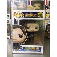 Authentic Funko Pop! Avengers Infinity War Bucky Barnes 418 with Protector NOT MINT