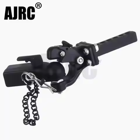 RC Metal Trailer Hook Connector Coupler For 1/10 RC Crawler Car TRX4 Bronco RC4WD D90 Axial SCX10 90