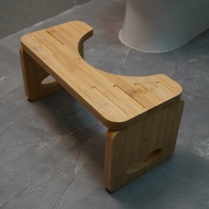 ST/📍Solid Wood Domestic Toilet Squatting Stool Potty Chair Artifact Toilet Toilet Toilet Stool Ottoman Foot Pedal Childr