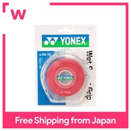 YONEX Tennis Badminton Grip Tape Wet Super Grip w/Case (Pack of 5) AC1025P Wine Red