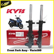 ORIGINAL KYB VARIO160 VARIO 160 FRONT FORK SET FRONT FORK SET ORI KAYABA VARIO160 BLACK DA3016/3017
