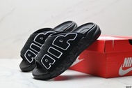 全新🌸 NIKE AIR MORE UPTEMPO SLIDE皮蓬拖鞋 舒適防滑百搭舒適拖鞋 日常休閒