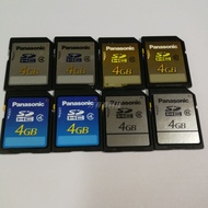 Suitable for Panasonic Panasonic SD 4G Camera Memory Card 4GB Car Navigation TV SDHC Large Card