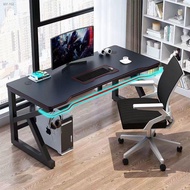 ☜Computer desk desktop gaming table home bedroom desk Internet cafe game table simple desk computer desk and chair set