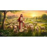Printed Poster, LORD JESUS, JUMBO Size, 100x70cm & 150x100cm & 200x100cm/Wall Decoration/Print Paint