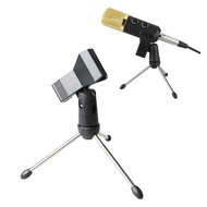 Clip-On Microphone Tripod Universal Microphone Stand Microphone Stand Tripod K-Song Desktop Stand
