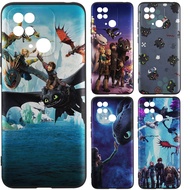 Soft Silicone TPU Case for OPPO A3 A40 A60 A54 A15 A15S A3S A5 A93 F9 A5 A9 A79 4G 5G Toothless Trai