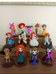 多頁：Qposket Disney Princess Belle Snow White Ariel Cinderella Aurora Alice Sofia Evil Queen Peter Pan
