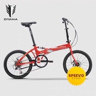 OYAMA DAZZLE M300D DISC - 20" FOLDING BIKE【FREE GIFTS】