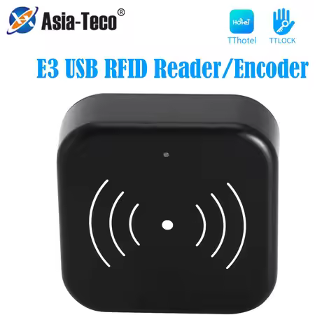 TTLOCK APP USB Hotel Room Key Smart Card Encoder RFID 13.56Mhz M1 NFC Card Reader Sender for TT Hote