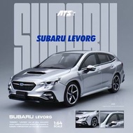 [訂購] 1∶64 車模 SUBARU LEVORG 灰銀色 合金汽車模型