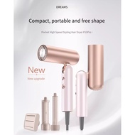 DREAME P10Pro Hair dryer portable travel foldable pocket design curly hair high cranial top high-spe