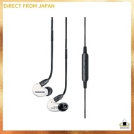 SHURE SE215m+ Special Edition Earphones/Canal Type Detachable Cable with Remote + Mic/White [Domestic Regular Edition] SE215M+SPE