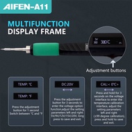 Aifen หัวแร้งแบบปากกา A11 C210 ไฟต่ำสุด10W สูงสุด60W หัวType-C