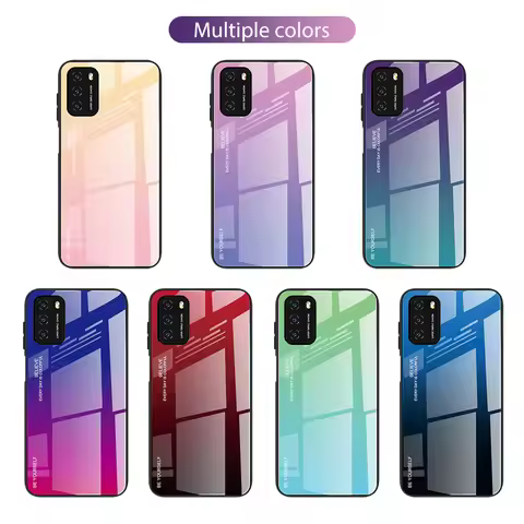 For Xiaomi Poco F3 X3 X5 Pro Case Glass Cover Phone Case For Xiaomi Poco F3 X5 X3 M3 Pro Bumper POCO