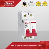 Himel MCB DC (Direct Current) 2P 6kA kurva C