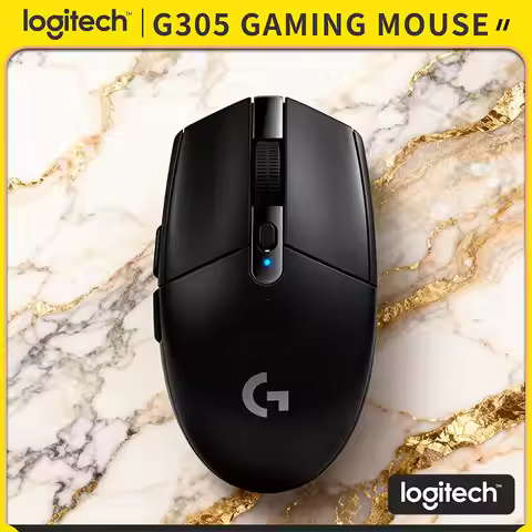 Logitech G305 LIGHTSPEED Wireless Gaming Mouse 12K DPI LIGHTSPEED 6 Buttons for Laptop Esports Gamin