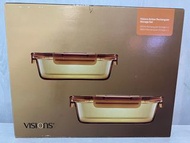 VISIONS Amber 長方形玻璃保鮮密封盒