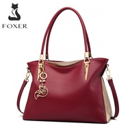 Túi Xách Nữ Foxer Ví Da Túi tote đeo vai Nữ Túi cầm tay hàng đầu